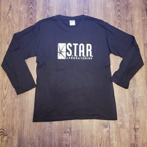 STAR LABS FLASH METAHUMAN LONG SLEEVE L/XL